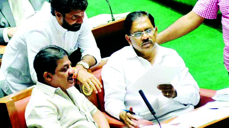 ಸದಸ್ಯರ ಮಾತಿಗೆ ವಿಪಕ್ಷಗಳು ಅಡ್ಡಿ: ಪರಮೇಶ್ವರ್ ಆರೋಪ